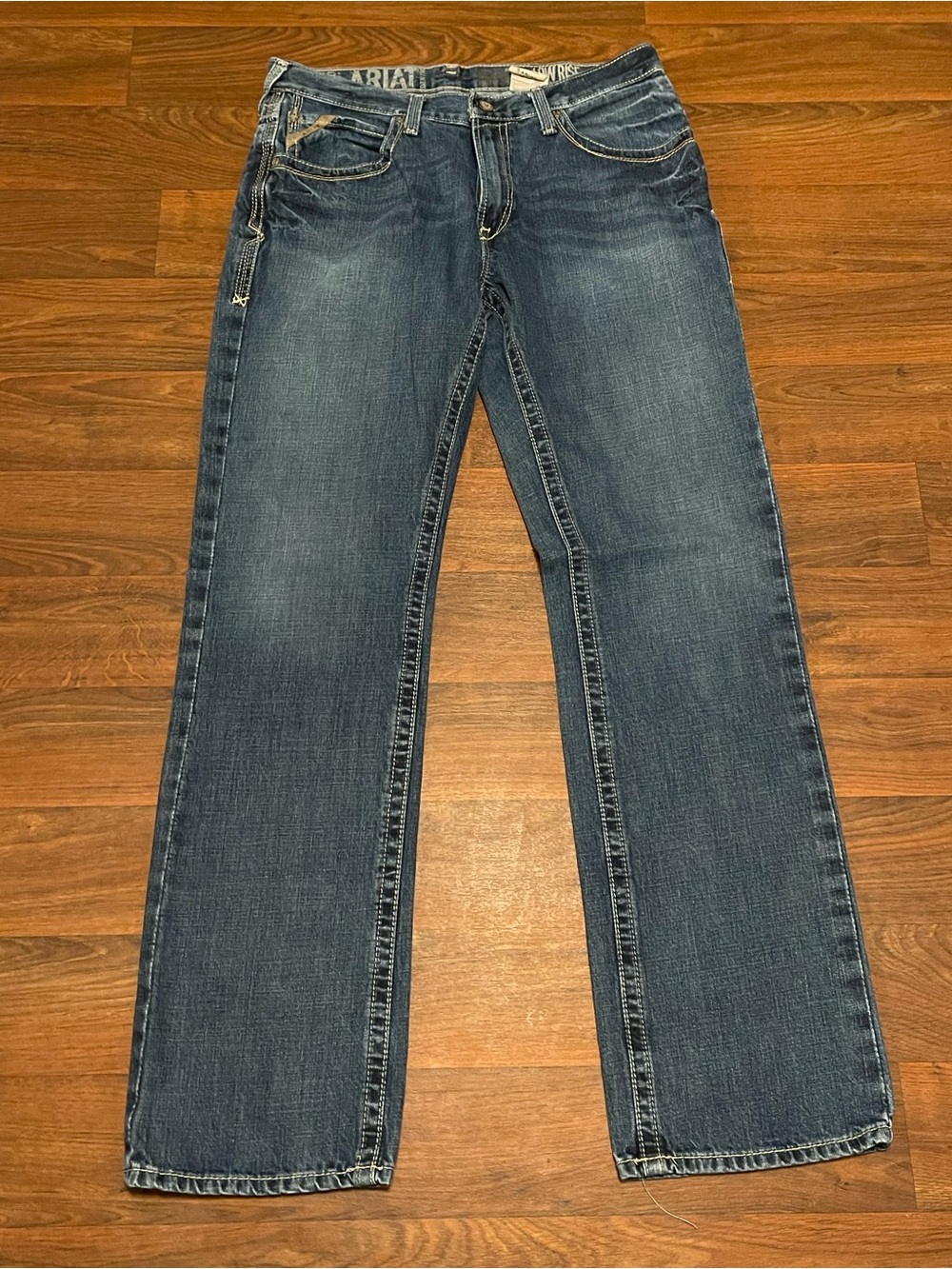 Men’s Ariat Low Rise Straight Jeans 35x36